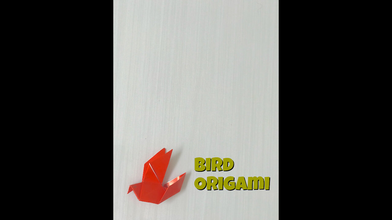 BIRD ORIGAMI