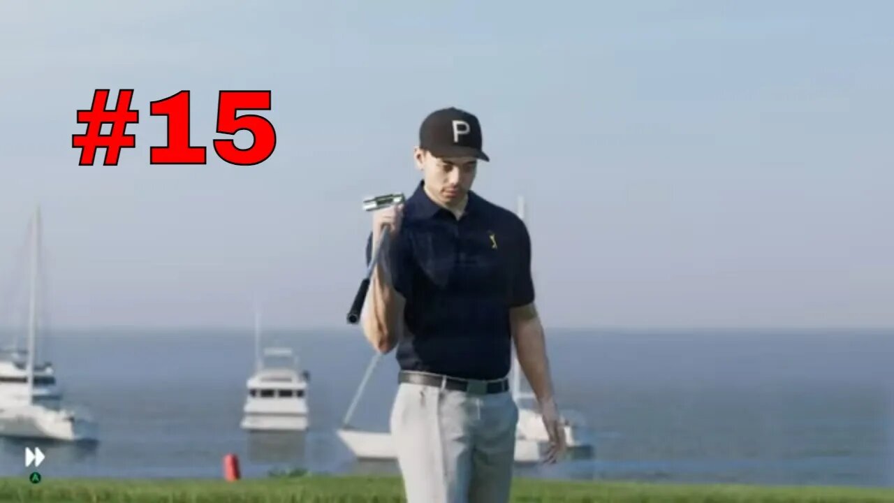 EA SPORTS PGA TOUR - Career Mode - AT&T Pebble Beach Pro AM Rounds 3-4 (NO COMMENTARY)