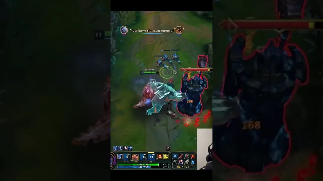 Thebausffs 300 AD Volibear - League of Legends #shorts