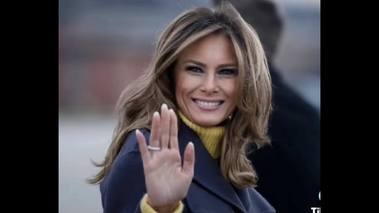 Princess Diana IS Melania Trump & Barron’s Mother !!! See Hand Wave !!!