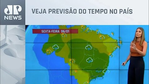 Temporais persistem em grande parte do Brasil nesta segunda (09)