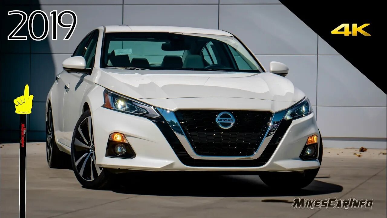 2019 Nissan Altima Platinum - Ultimate In-Depth Look in 4K