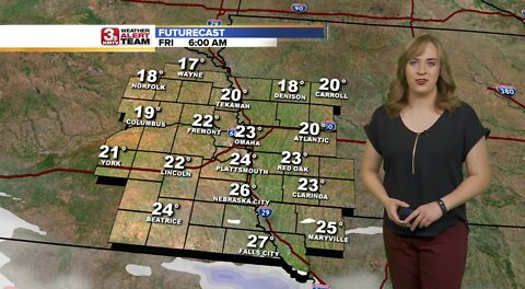 Audra's Friday Forecast