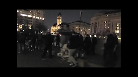 DC At Night With The Proud Boys