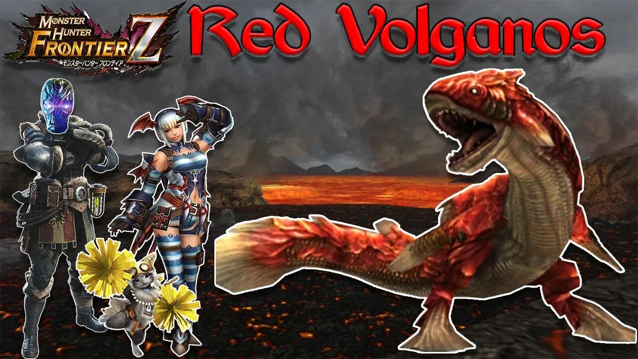 Frontier Fights: Red Volganos | Monster Hunter Frontier Z