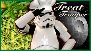 STORMTROOPER MAKES BASIL PESTO PASTA