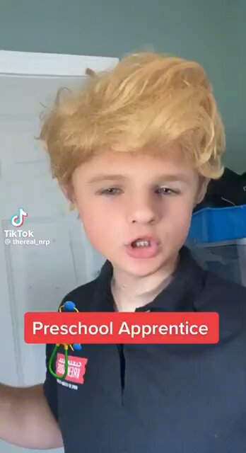 Baby Trump talks all about how he’s the best cheese squeezer