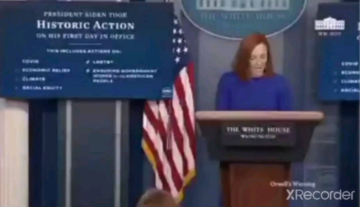 THIS IS WHAT REPLACED THE BEST PRESS SECRETARY EVER!