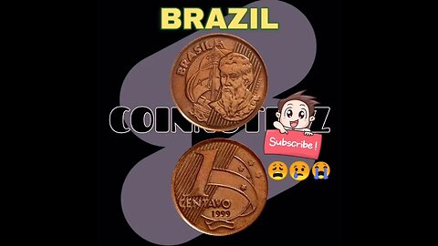 BRAZIL 1 CENTAVO 1999. #shorts #viral #coinnotesz