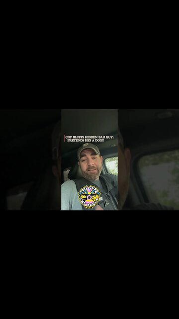 Cop Fakes Being a Dog Suspect Flees! #police #funny #fake #pretend #copvsbadguy #shorts #viral #cops