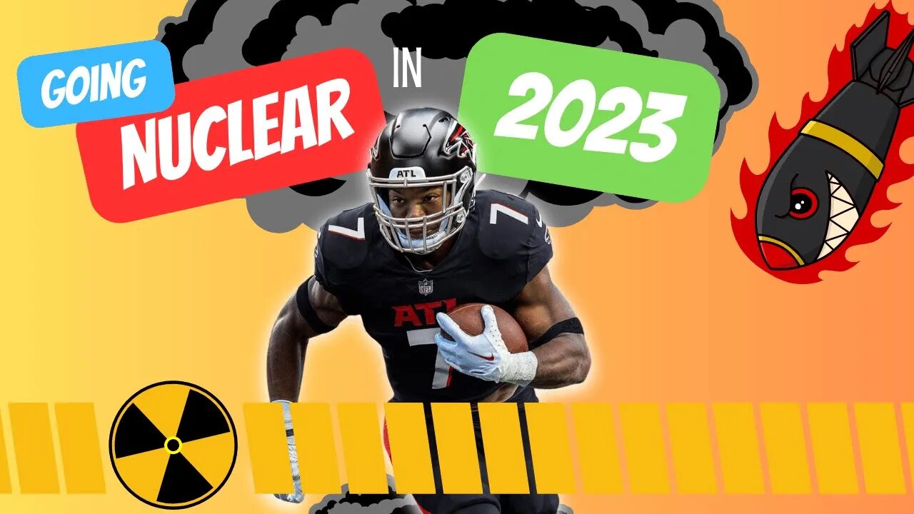 Bijan Robinson is going NUCLEAR in Fantasy Football 💣 | Fantasy Football 2023