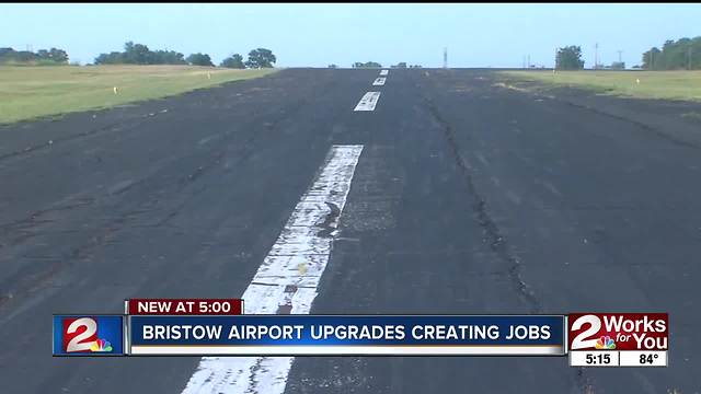 New runway breaks ground in Bristow