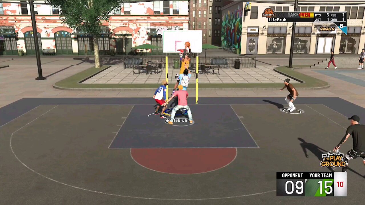 NBA 2K20 360 Dunk