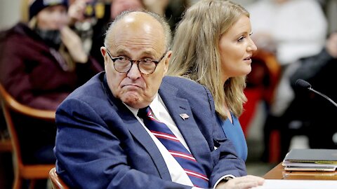 Rudy Giuliani Still Hospitalized For COVID-19