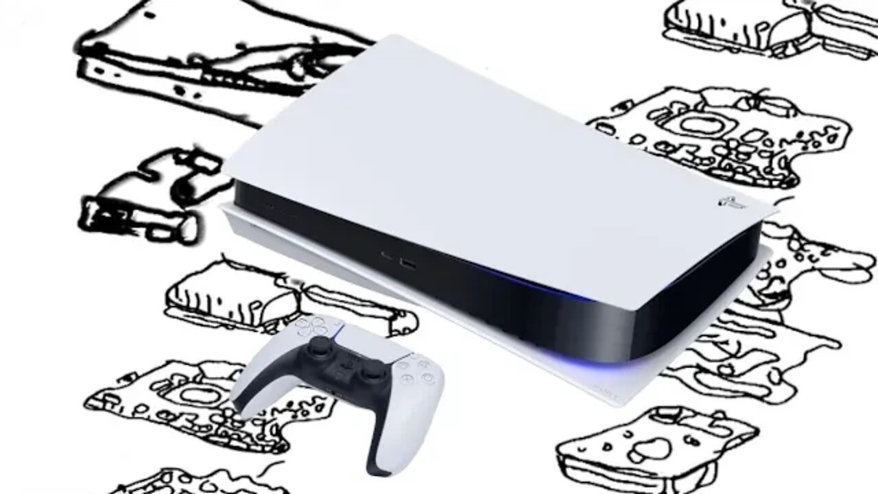 I Drew Inside of a PS5...