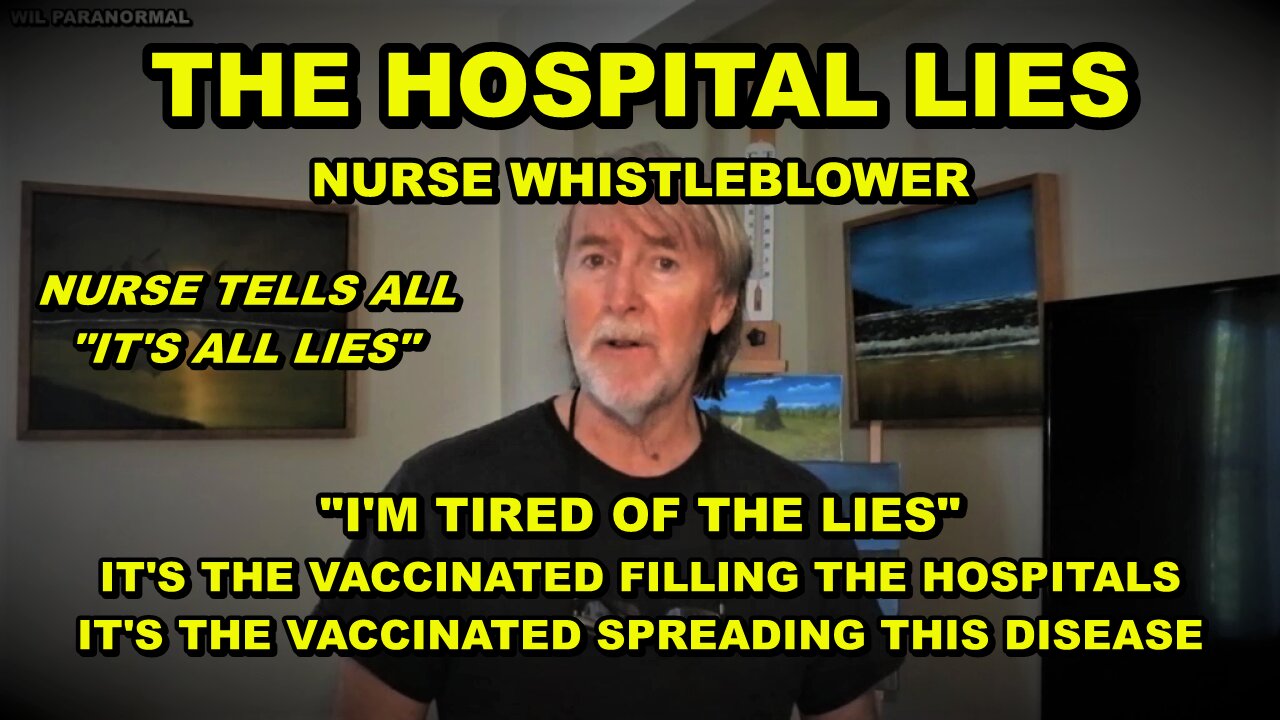 WHISTLEBLOWER - NURSE SAYS HOSPITALS ARE LYING AND MURDERING PATIENTS WHILE COVERING UP EVERYTHING