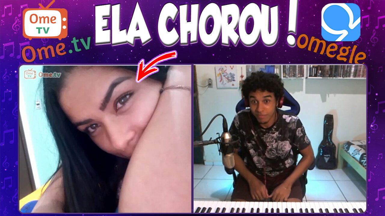 Atendendo pedidos no omegle e impressionando desconhecidos