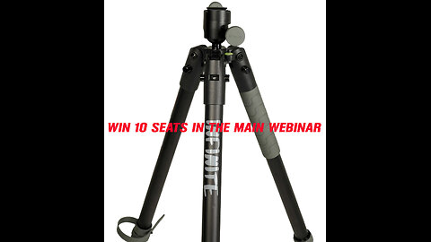 BOG Infinite Aluminum Tripod MINI #1 FOR 10 SEATS IN THE MAIN WEBINAR