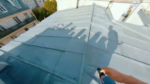 Paris Rooftop Parkour POV 4