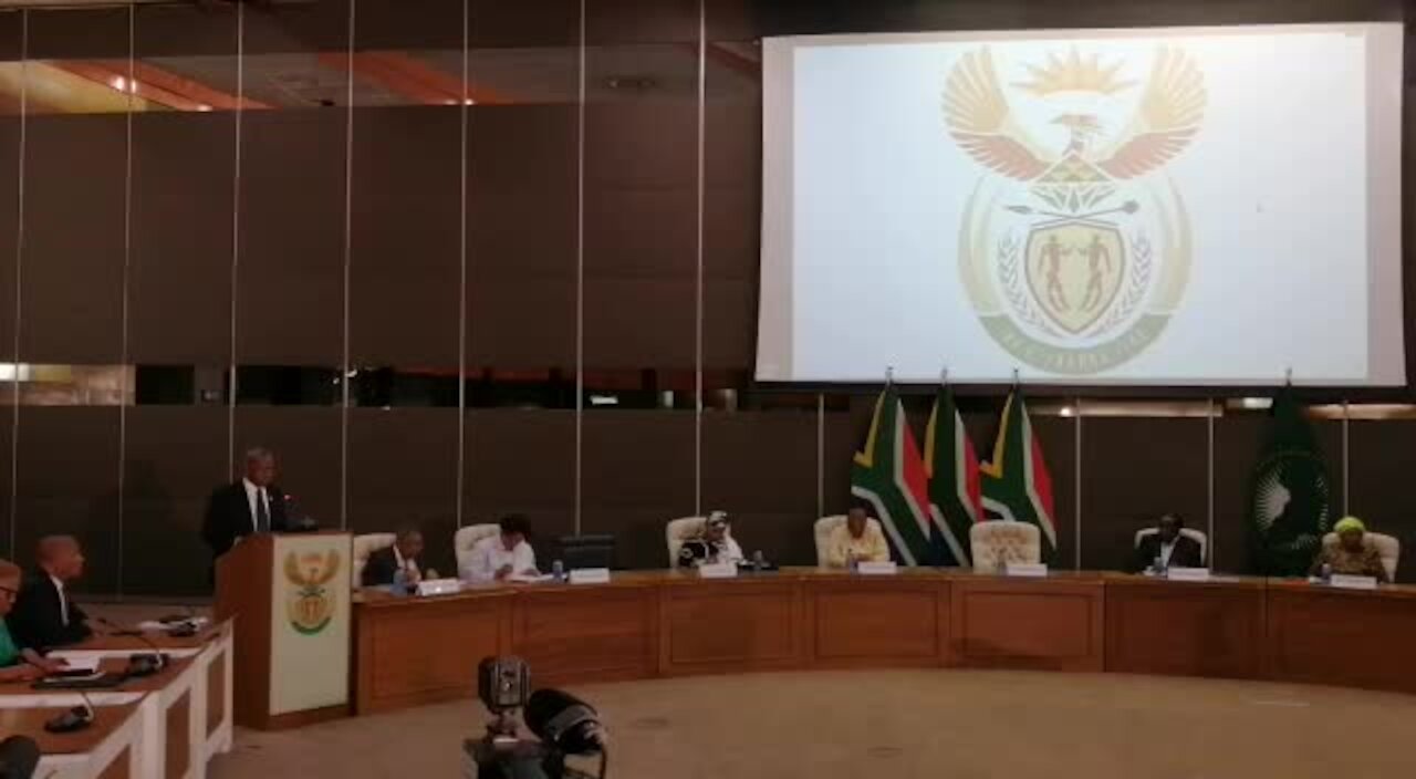 SOUTH AFRICA - Pretoria -Coronavirus: Dr Zweli Mkhize briefing on the Coronavirus COVID-19 - Video (527)