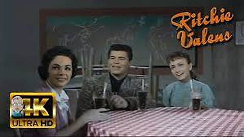 Ritchie Valens - Ooh, My Head (1959) AI 4K Colorized Enhanced