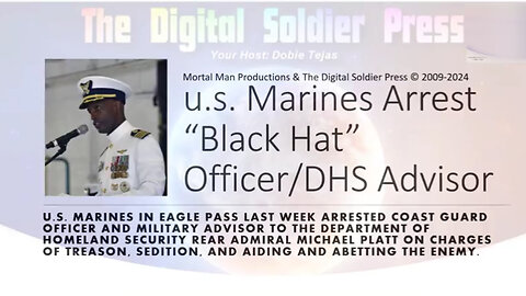 u.s. Marines Arrest a Black Hat Officer and DHS Advisor