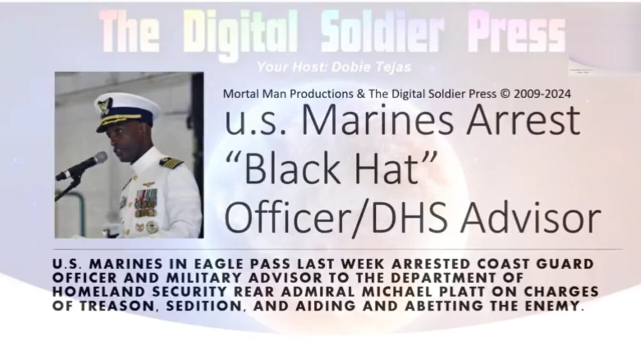 u.s. Marines Arrest a Black Hat Officer and DHS Advisor