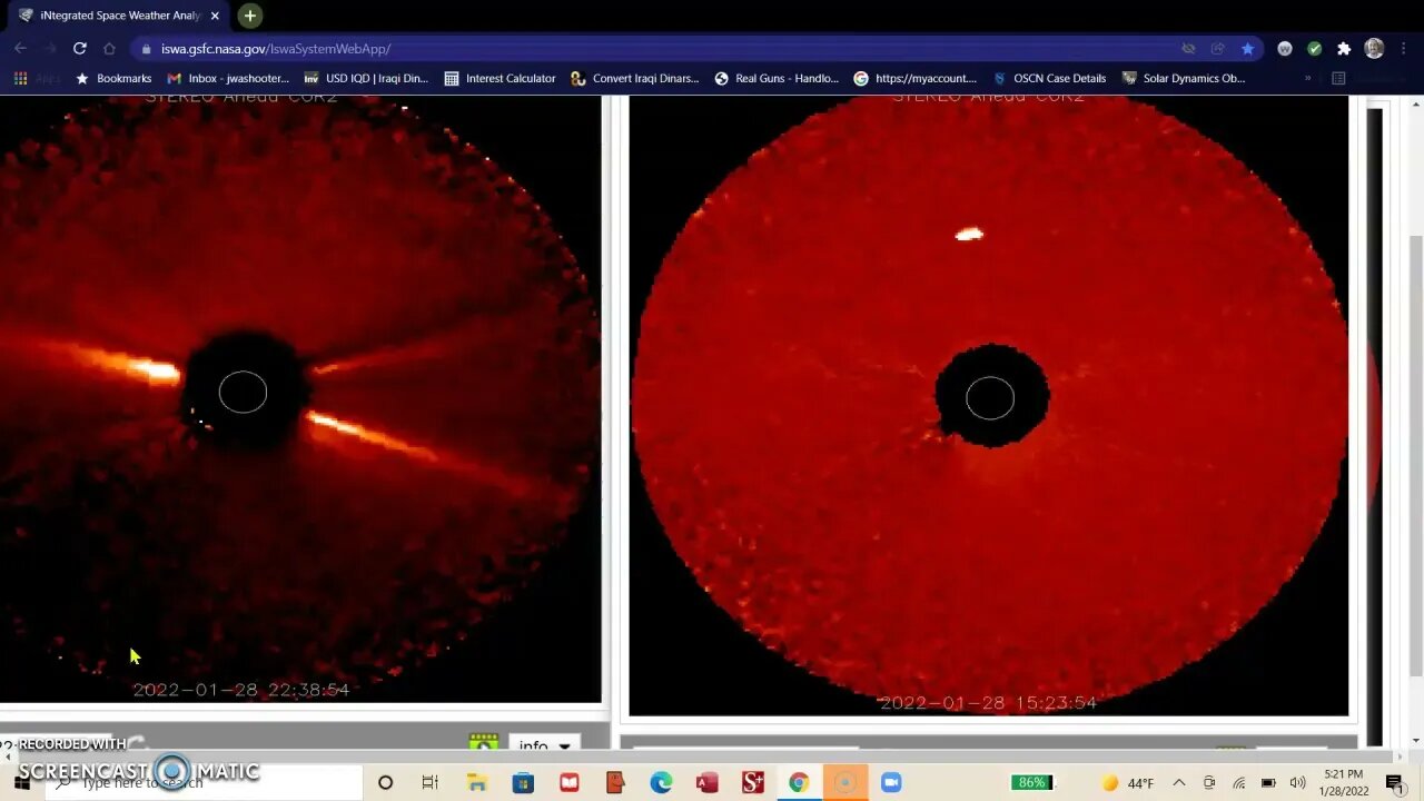 Sun Spots growing, 7am 3 days in a row, friends