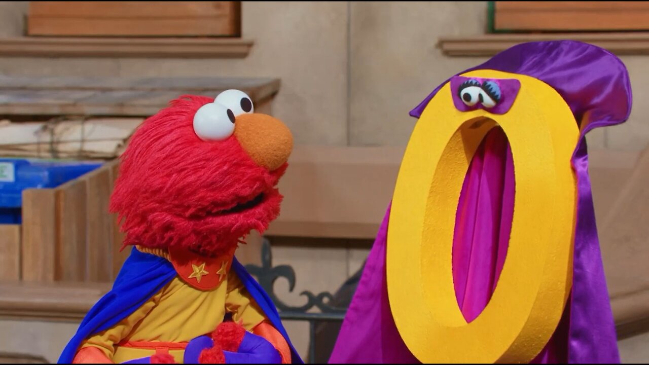 Sesame Street: Elmo Helps The Amazing Zero!