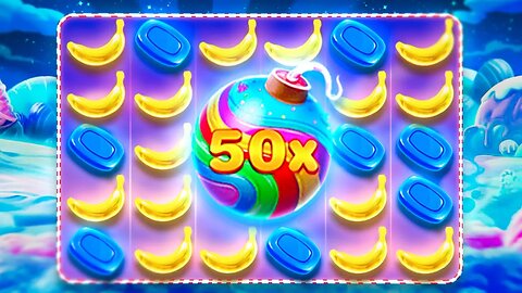 WE HIT THE RARE 50x on SWEET BONANZA!