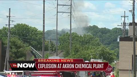 Update on explosion at Akron chemical plant