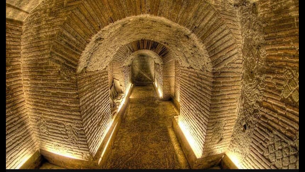 The endless miles of catacombs, tunnels, and underground cities beneath the streets of Italy.