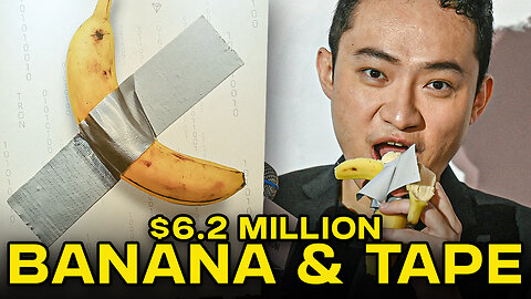 Banana & Duct Tape Tech Bozo Flaunts Massive Wealth Disparity