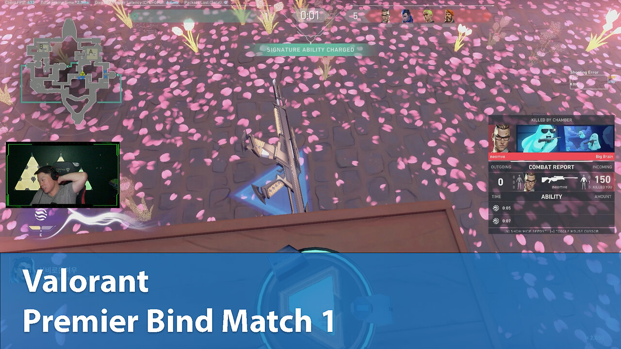 Premier Bind Match 1 | Competitive 0W-3L | Premier 0W-1L | Valorant