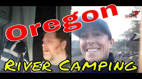 🛖🛖 Camping Overnight in The Tractor By a River | Oregon 26 To 19 to 84 | #RHTT 🛖🛖