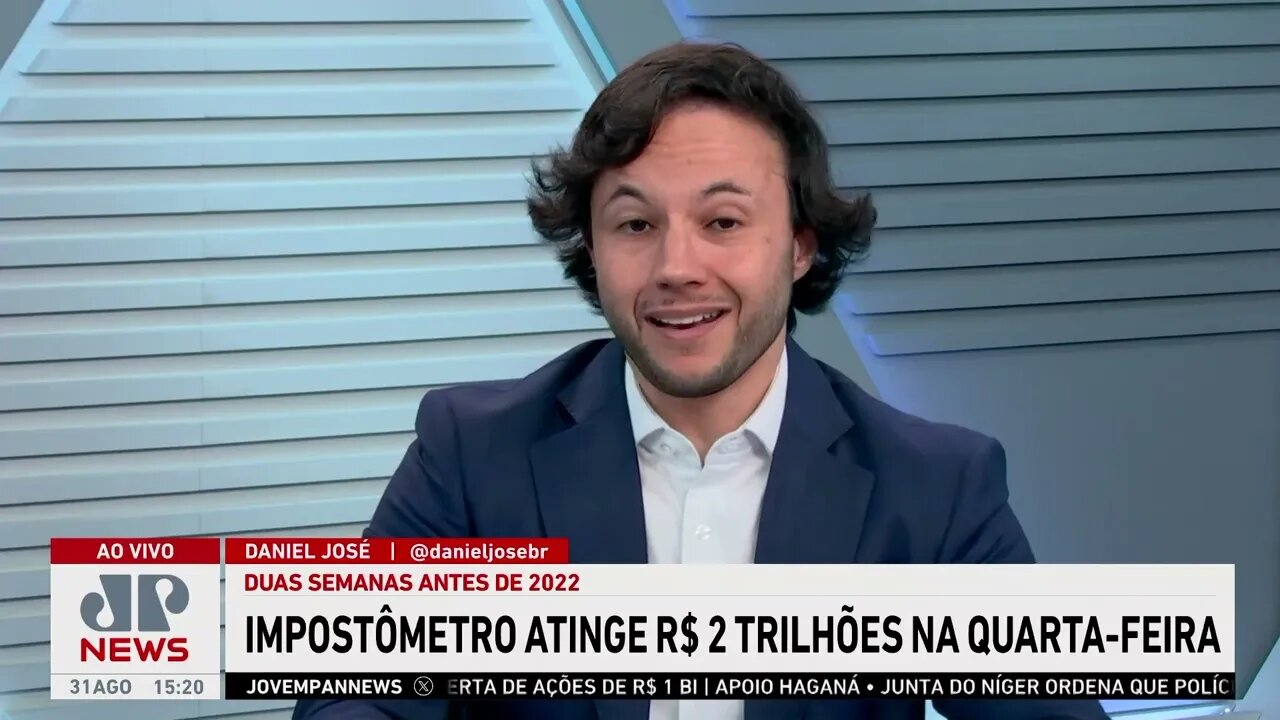 Impostômetro atinge R$ 2 trilhões duas semanas antes em relação a 2022 | LINHA DE FRENTE