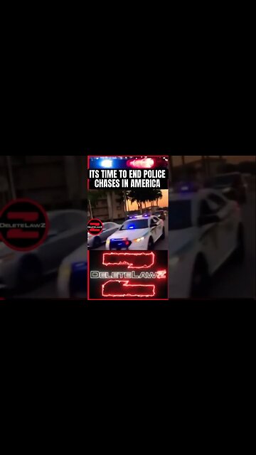 End Police Chases in America