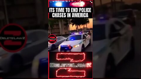 End Police Chases in America