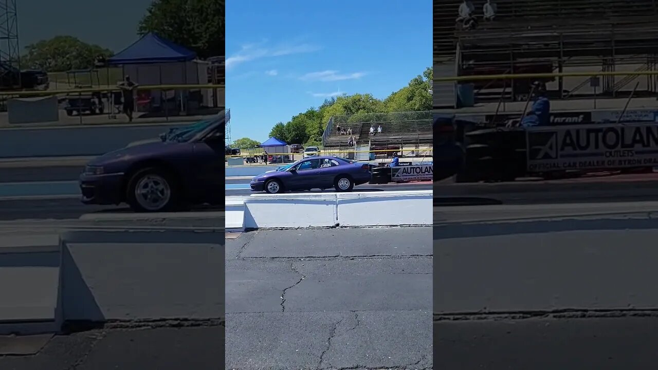 Camaro runs dead on the dial and beats the Stealth