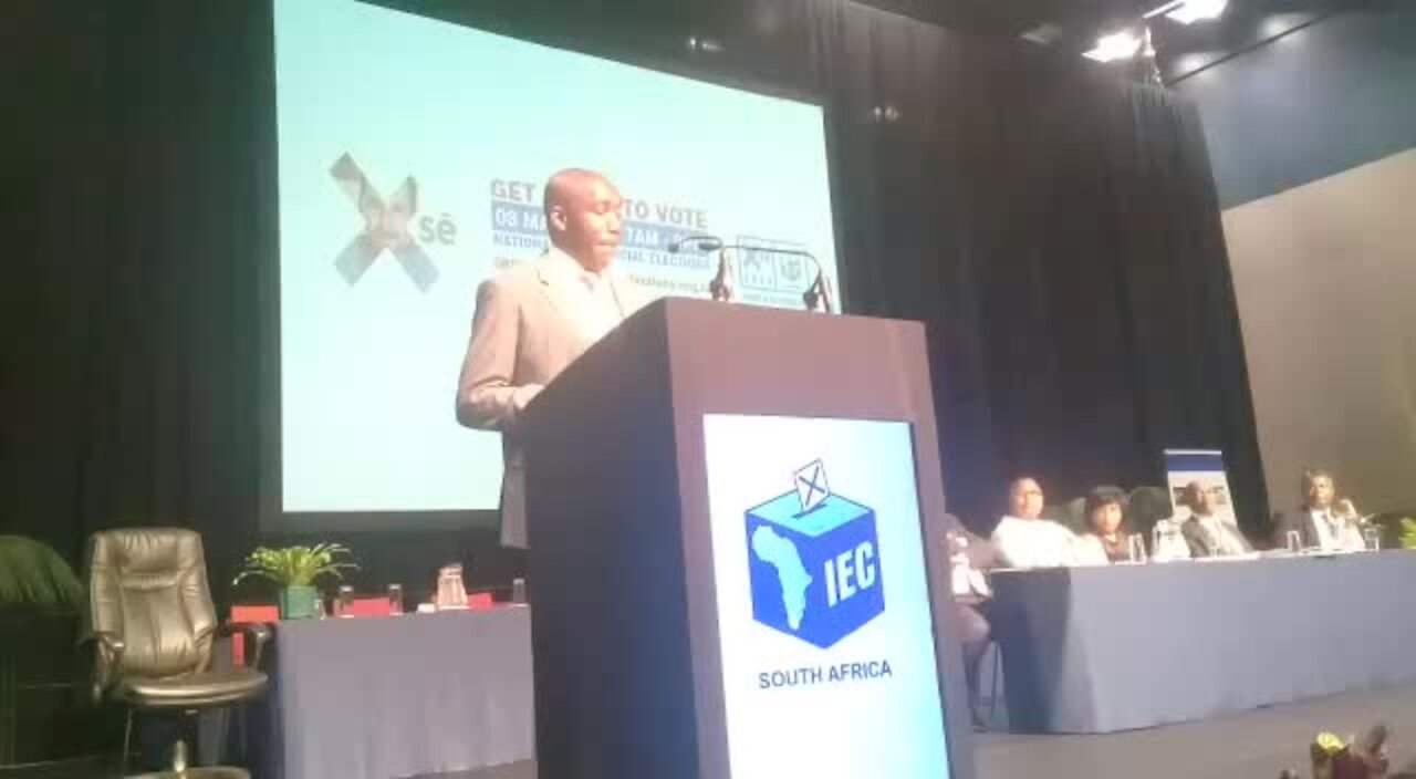 SOUTH AFRICA - Durban - IEC code of conduct (Video) (aax)