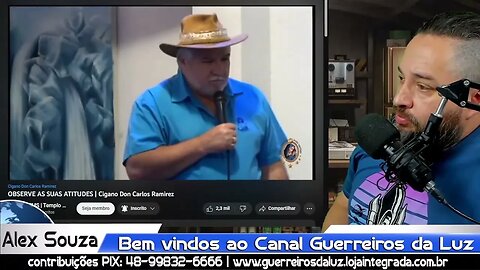 Quem vai fazer sua vida mudar é você CIgano Espiritual Don Carlos Ramirez