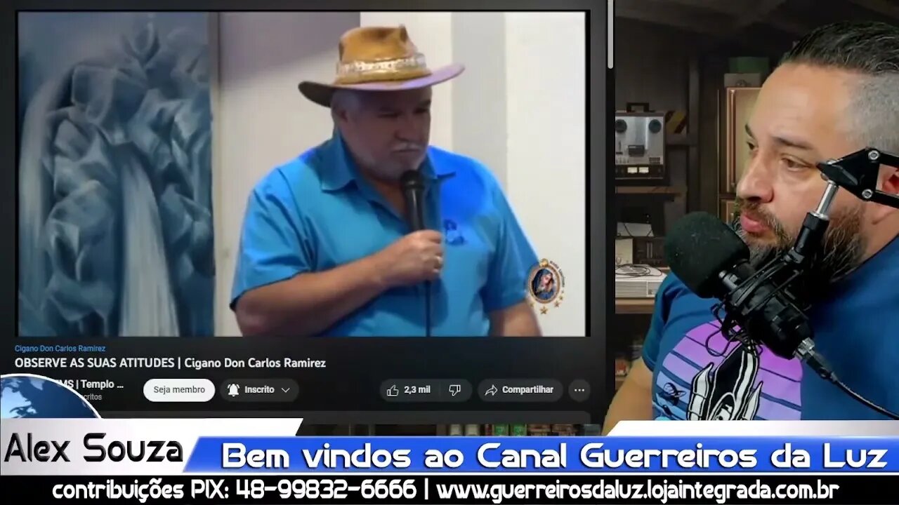 Quem vai fazer sua vida mudar é você CIgano Espiritual Don Carlos Ramirez