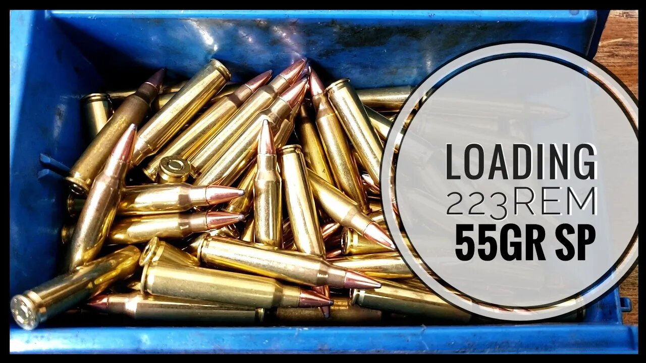 Reloading 55gr Soft Point BT In 223 Rem On The Dillon 550c w/ SW AR Plus And Unis Ginex SR Primers