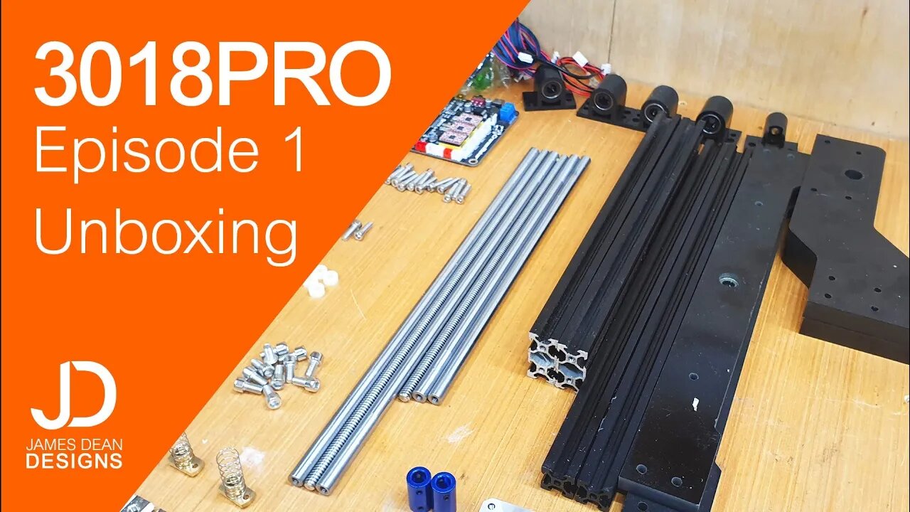 3018 PRO CNC unboxing