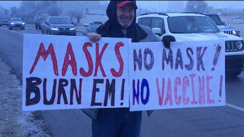 NO MASKS! NO VACCINES!