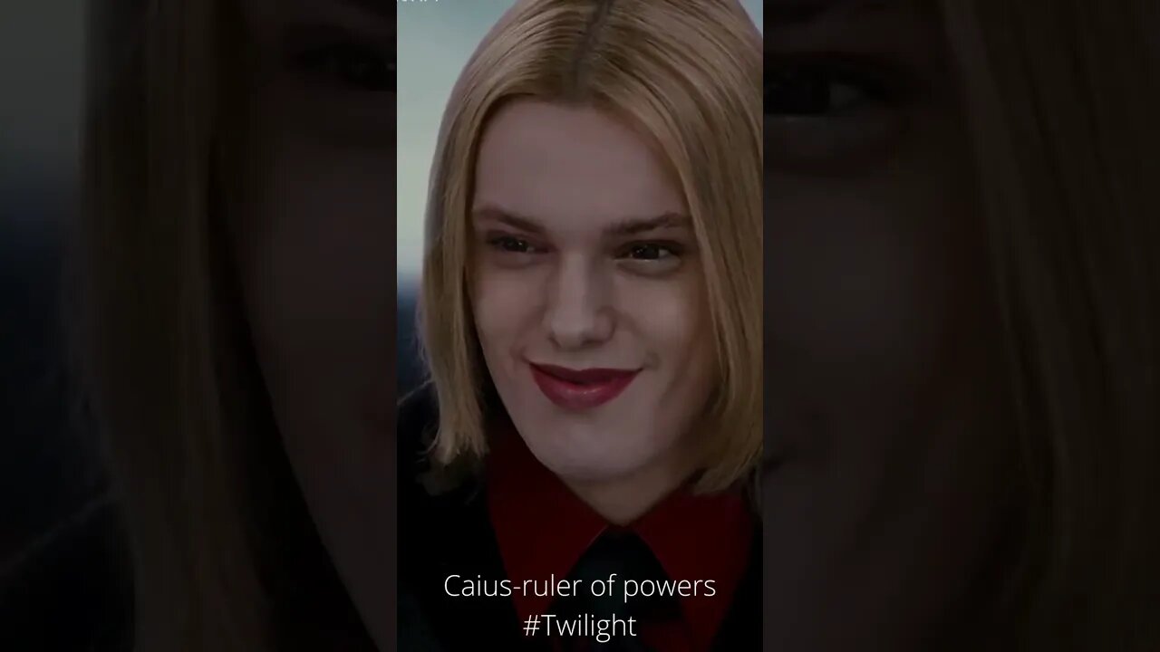 Caius-ruler of powers #twilight #shorts
