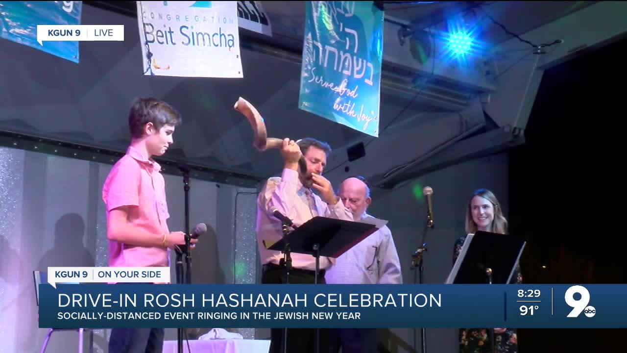 Drive-in Rosh Hashanah Celebration