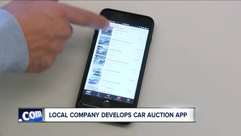 Local start-up develops car auction app