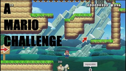 A MARIO CHALLENGE !!! MM2SDAYS 40