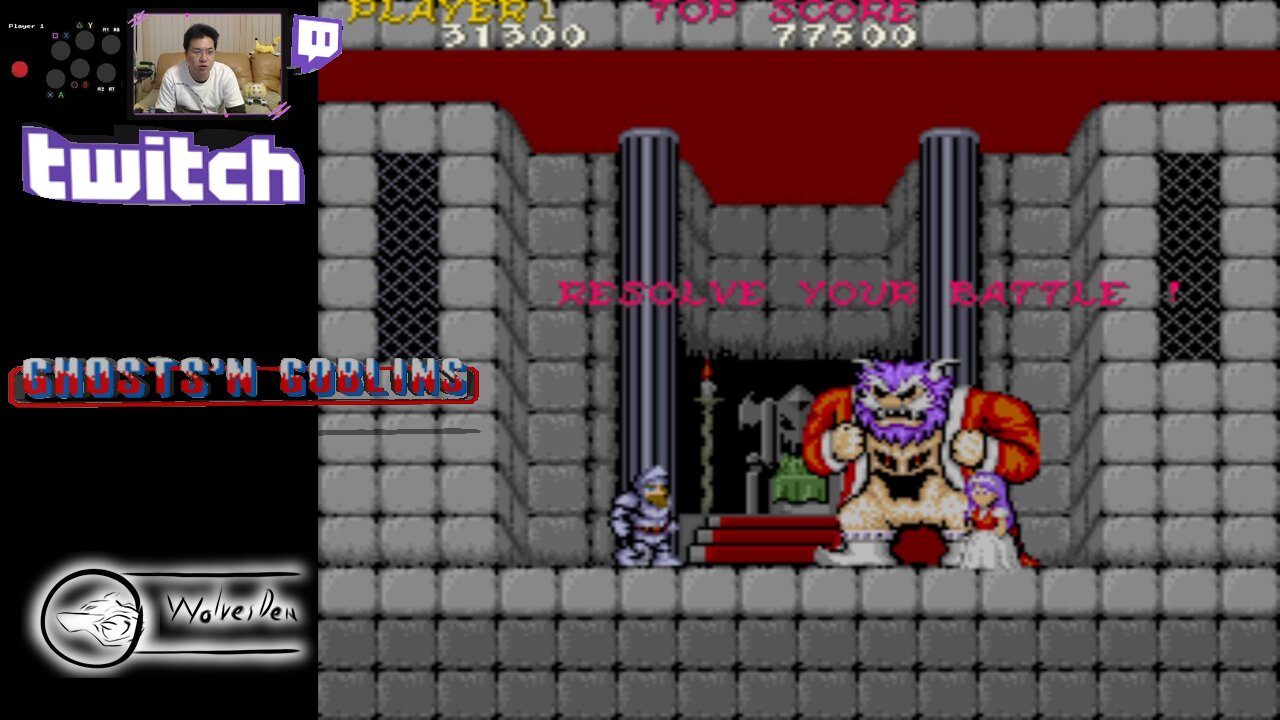 (MAME) Ghost 'N Goblins - 05 - Let's start Loop 2...and finished with 1 save state...